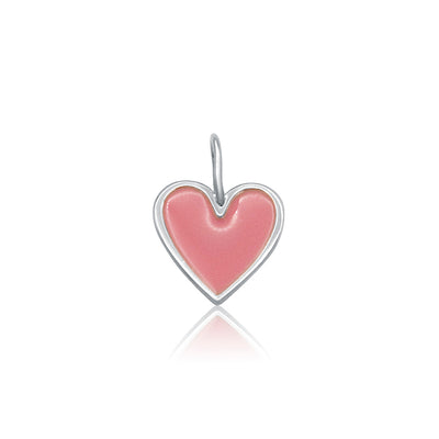 Enamel Heart Pendant