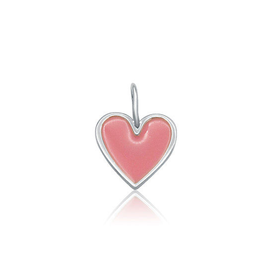 Enamel Heart Pendant