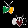 Enamel Heart Pendant